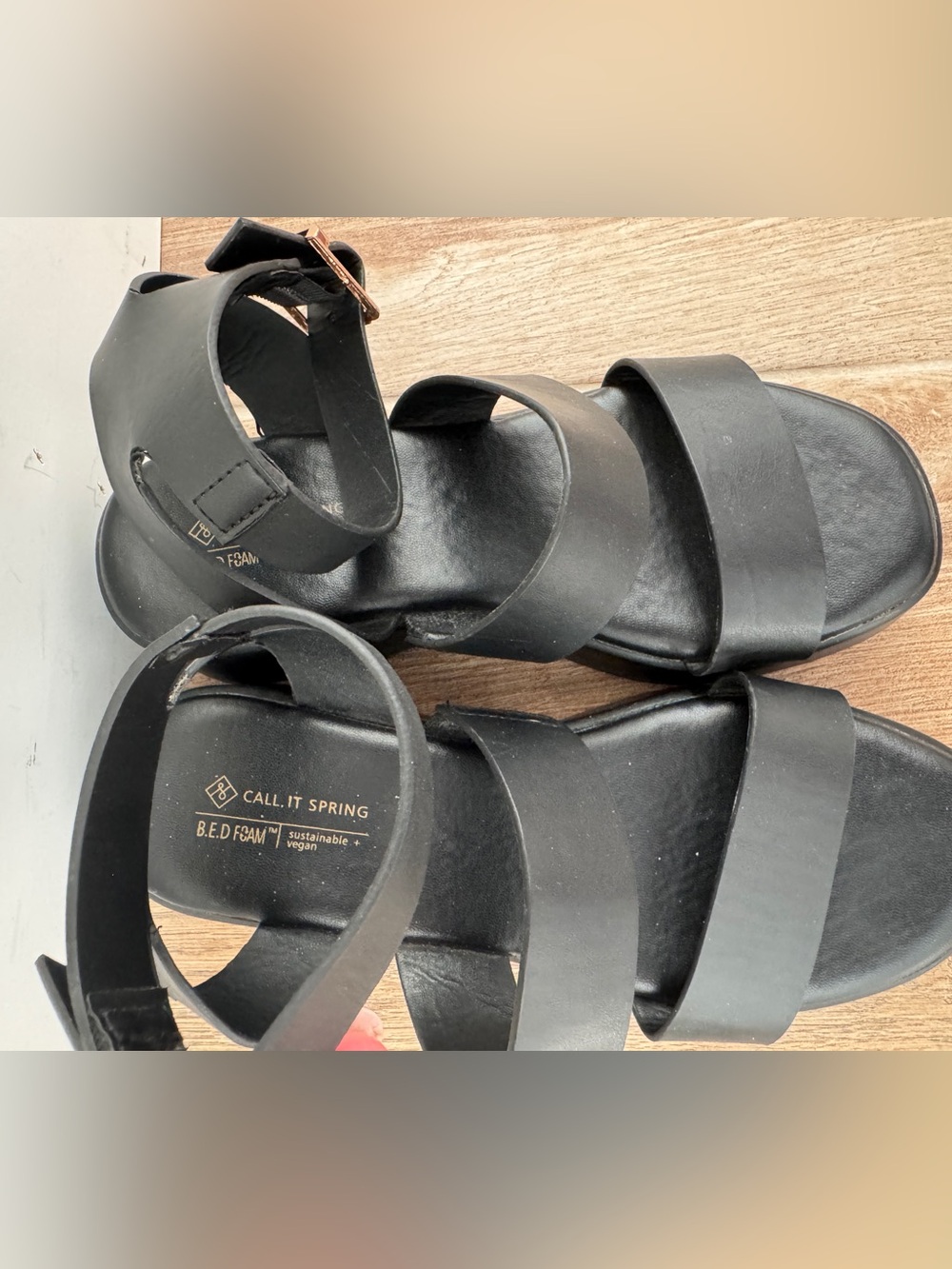 Call It Spring Sandals- size 8 - Picture 3 of 4